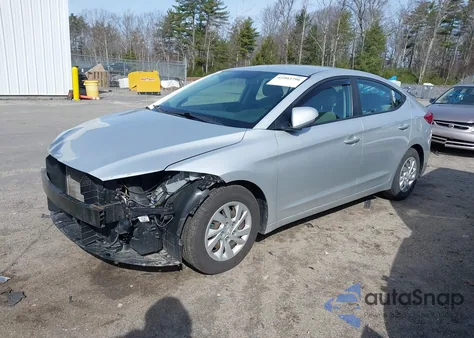2018 Hyundai Elantra Se from USA, damaged, VIN 5NPD74LF6JH297204